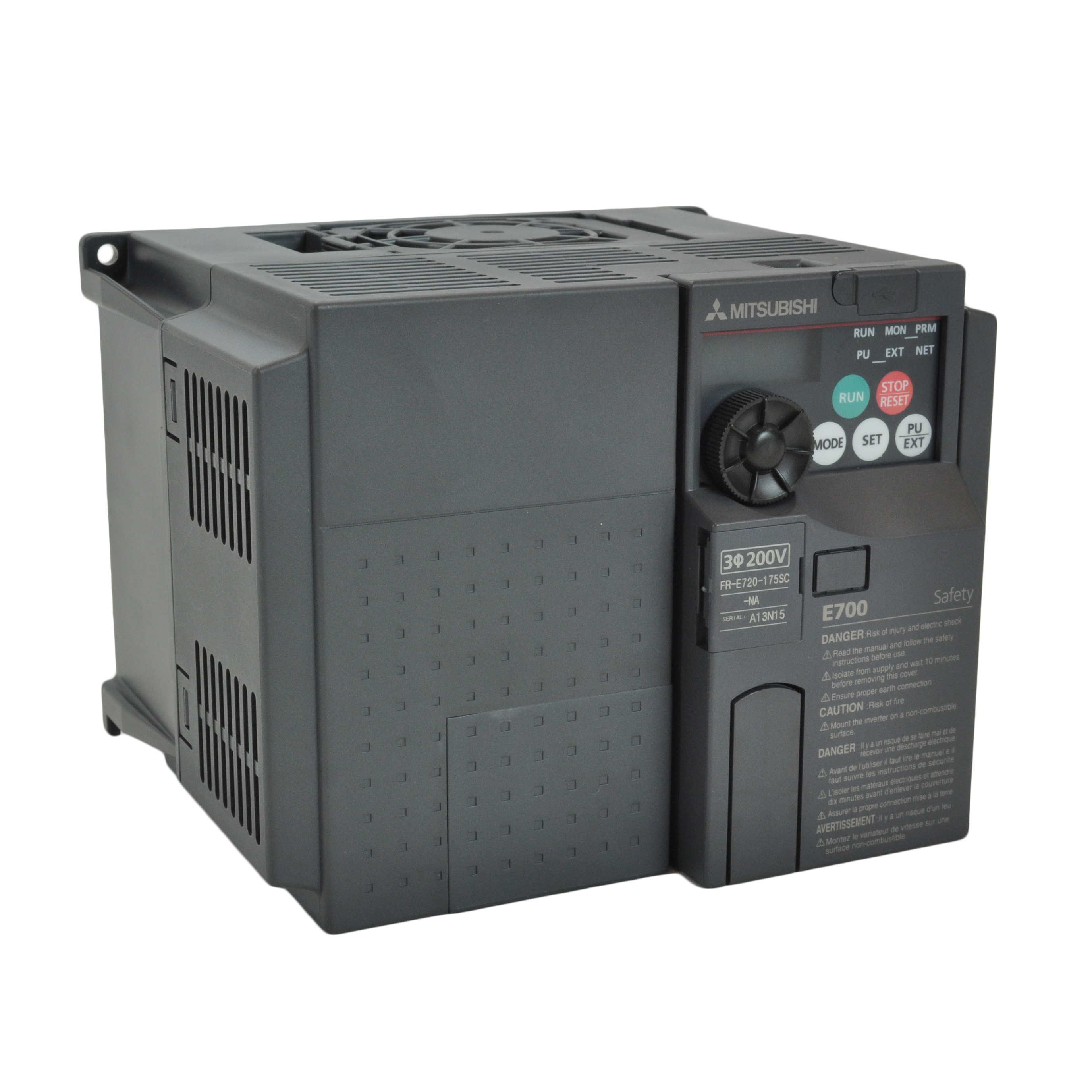 1HP 230V Mitsubishi VFD, Inverter, AC Drive FRE720050SCNA